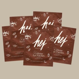 Hudpleiepakke Hej Organic Caffeine Eye Patches - 3 ml x 5 stk