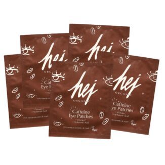 Hudpleiepakke Hej Organic Caffeine Eye Patches - 3 ml x 5 stk