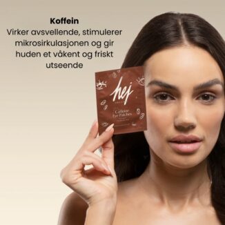 Hej Organic eye patches caffeine