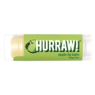 Hurraw natural lip balm apple scent