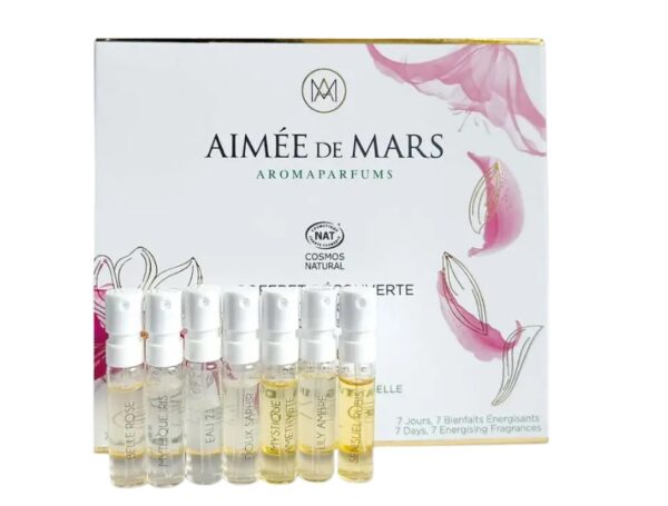 Duftprøver på naturlig parfyme fra AImée de Mars