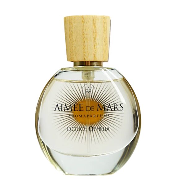 Douce Ophélia – en naturlig parfyme med duft av fiken, sandeltre og bergamott. Vegansk, Cosmos Natural-sertifisert og laget i Frankrike.
