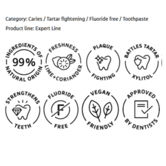 Ecodenta naturlige tannkremer UTEN FLUOR