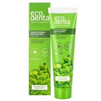 Whitening toothpaste with bergamot and lime motvirker misfarging av tennene.