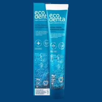 Ecodenta extra fresh og remineralisering tannkrem