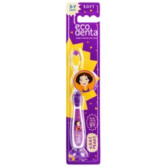 Ecodenta NELLY JELLY Soft Toothbrush for barn - 3-7 år