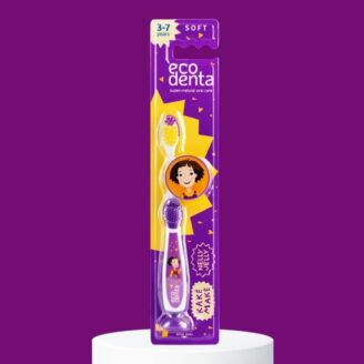 Ecodenta NELLY JELLY Soft Toothbrush for barn - 3-7 år