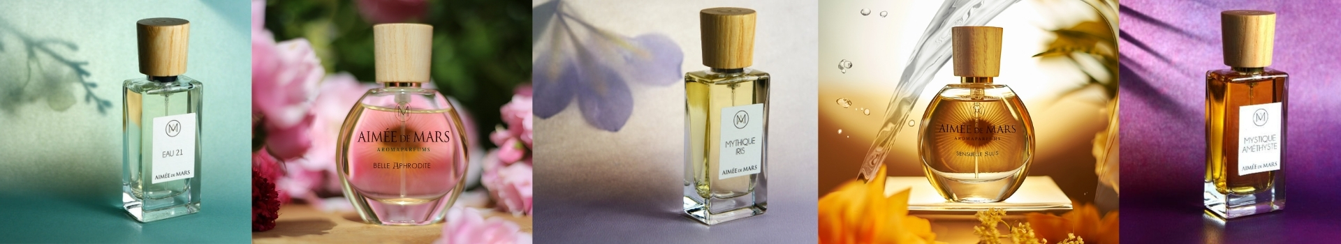 Aimee de mars aromaparfymerie naturlige parfymer uten skadelige stoffer