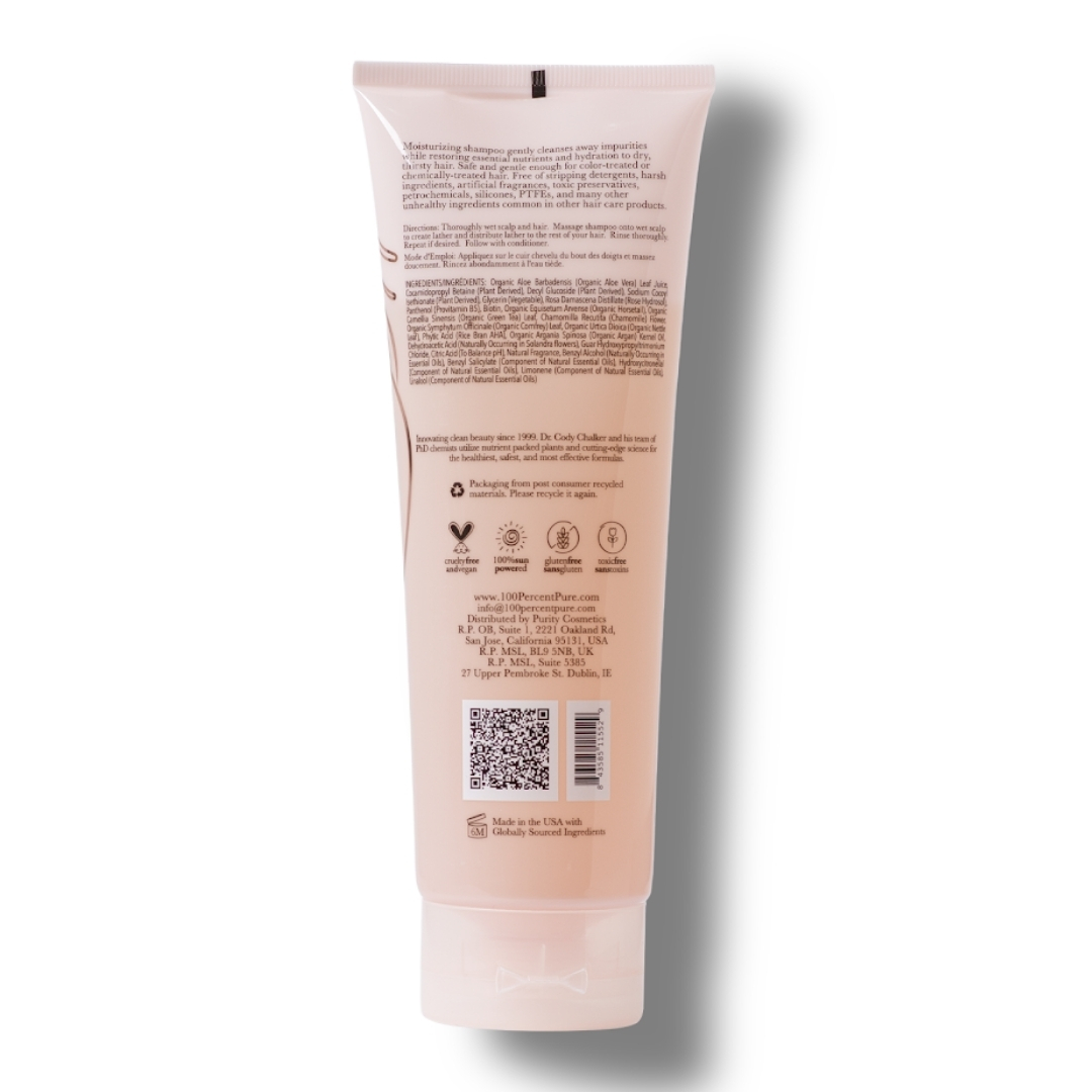 100% Pure Glossy Locks Moisture Drench Shampoo - 236ml - Bilde 3