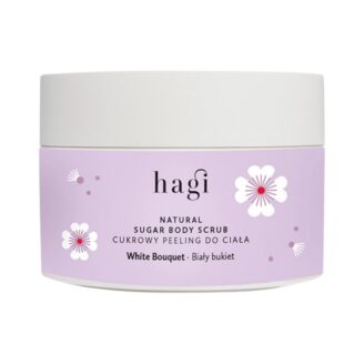 hagi sugar body scrub - white bouquet