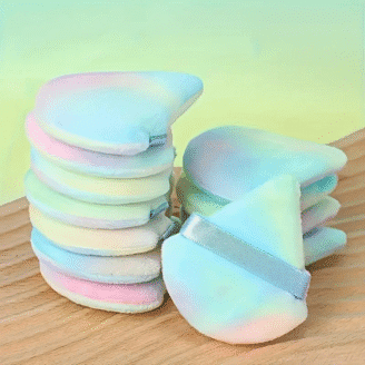 Alternative view of ECOLIFE TRIANGLE POWDER PUFF - Flerfarget