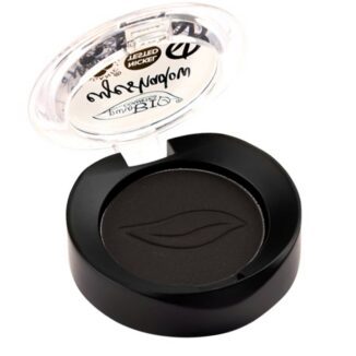 Purobio eye shadows mineralmakeup 04 svart pudder skygge