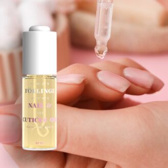 Follinge neglebånds olje. Pleiende negleolje for negler og neglebånd. Med myrra som beskytter og styrker sprø negler og såre neglebånd. 15 ml.