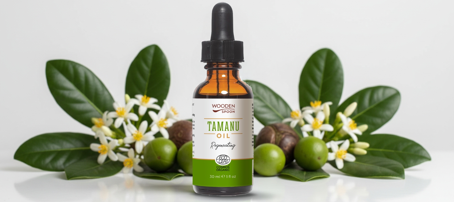 Tamanu olje reparerende og lindrende olje