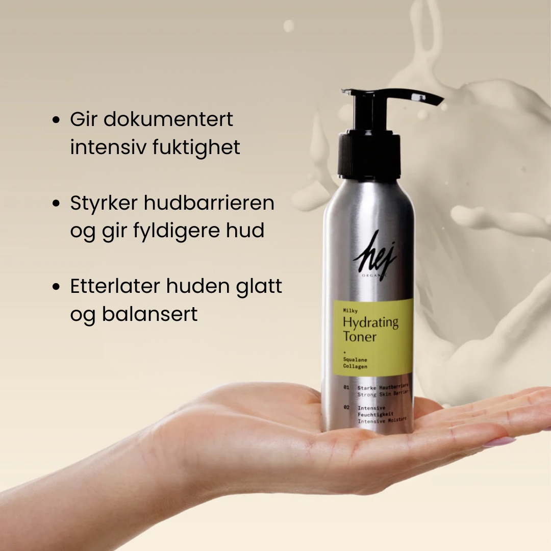 HEJ ORGANIC Skin Longevity Milky Hydrating Toner – 100 ml