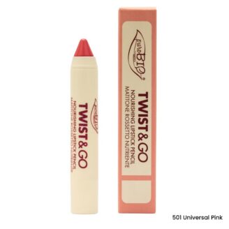 Purobio twist and go lipstick nourishing naturlig leppestift
