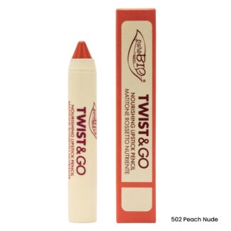 Purobio twist and go lipstick nourishing naturlig leppestift